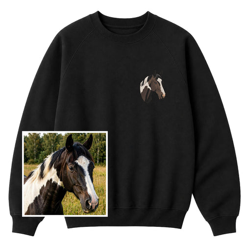 Buzo Caballo Bordado