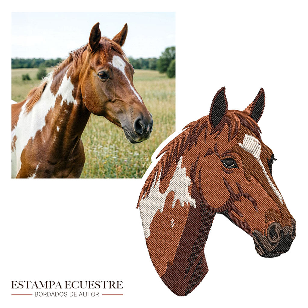 Buzo con Capucha Caballo Bordado