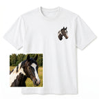 Remera Caballo Bordado