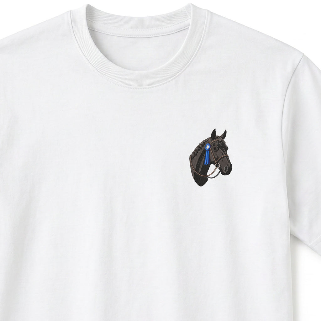 Remera Caballo Bordado