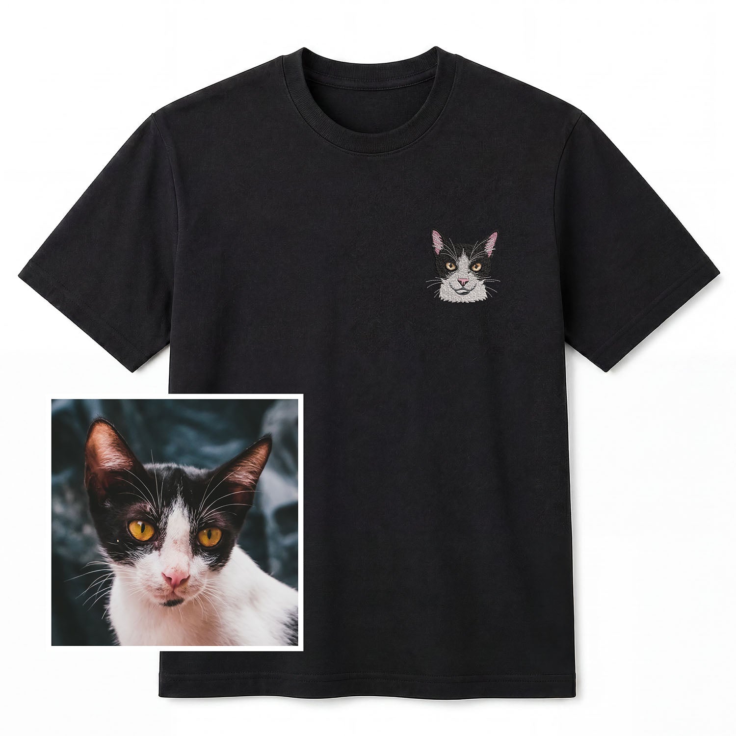 Remera bordada personalizada con tu Caballo