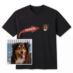 Remera bordada personalizada con tu Caballo