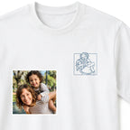 Remera Retrato Bordado Personalizado